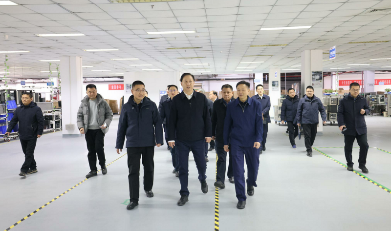 蚌埠市委書記黃曉武調研依愛電子產業(yè)園
